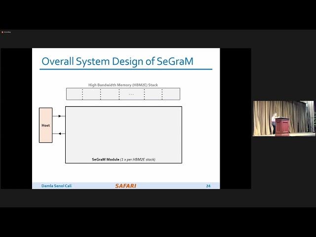 Damla Senol Cali - Accelerating Genome Sequence Analysis via Efficient HW/Algorithm Co-Design (ISCA)