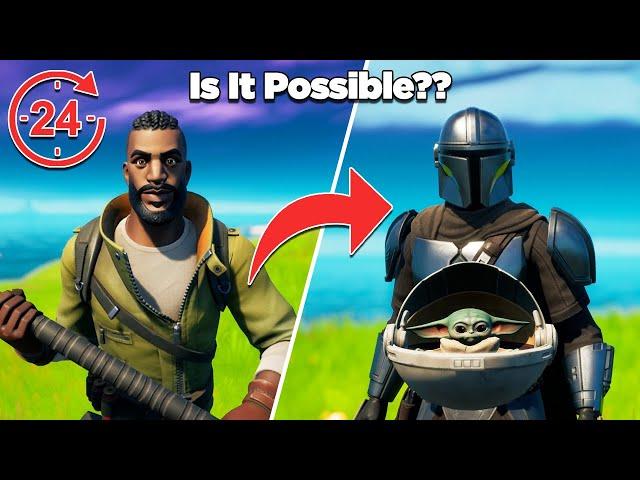 Is It Possible to Unlock Baby Yoda in 24 Hours Without Buying Any Tiers?? - Fortnite Experiments