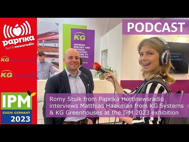 Podcast: Interview Matthias Haakman from KG at IPM Essen 2023