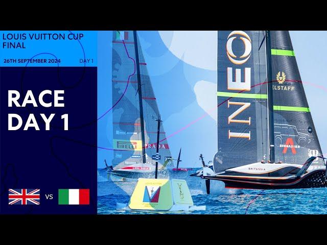 Louis Vuitton Cup Final | Day 1 - LIVE