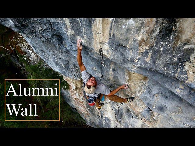 Alumni Wall: Climbing in Canmore,  Alberta