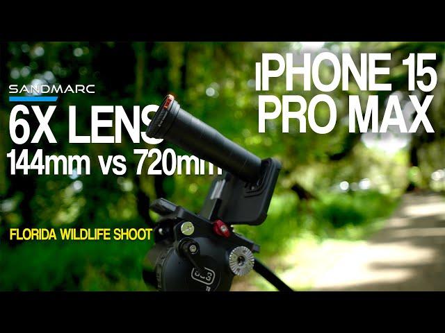 Best Lens for Video in 2024? Sandmarc 6X vs Default iPhone 5X Showdown