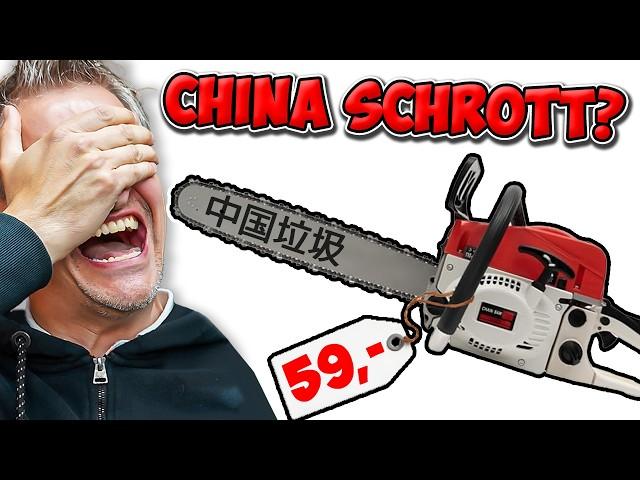 59€ CHINA KETTENSÄGE schlägt STIHL! BILLIGSTE KETTENSÄGE auf AMAZON | WERKZEUG NEWS 314