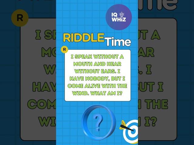 Riddle Day 1 | Riddles in English | Riddles with Answer | IQ TEST |  IQ WHIZ