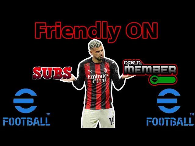 eFOOTBALL 23 MOBILE | MEMBER + SUBSCRIBER  FRIENDLY |LIVE WITH |             THE BongGamingYT