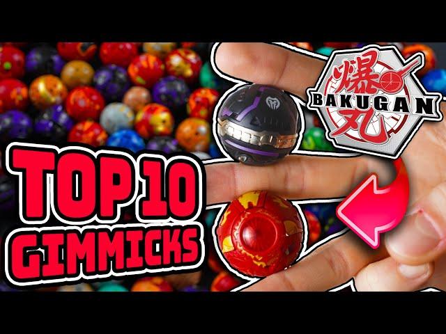 Ultimate Top 10 Bakugan GIMMICKS List!