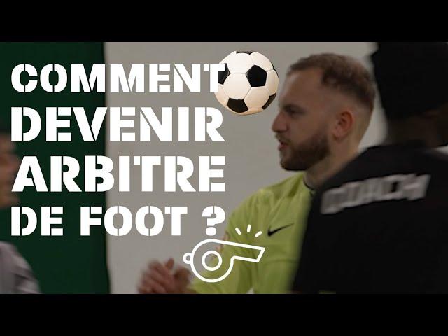 Comment devenir arbitre de foot