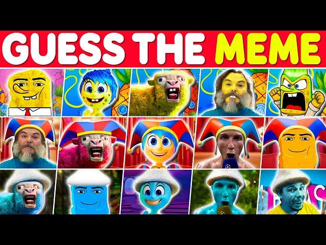 Guess Meme Song | Famous Meme Sing Spongebob, TADC, Smurf Cat Meme Song...! #500