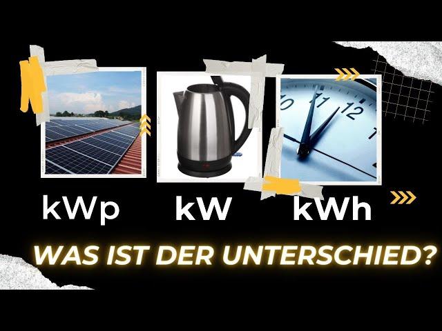 Photovoltaikanlage Basics Teil 1. Was ist genau kWp? kW? kWh? PV Wissen SiwuPlan KNX Smarthome