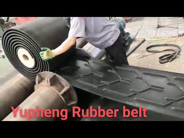 Chevron rubber conveyor belt Made in Yupheng China