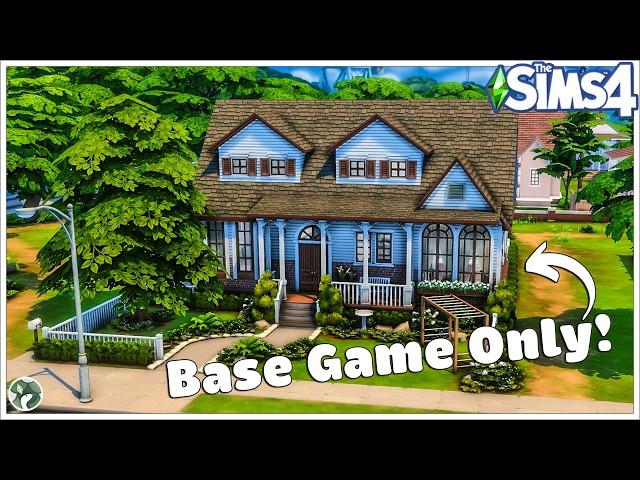 Typical Base Game Home  The Sims 4: Speed Build