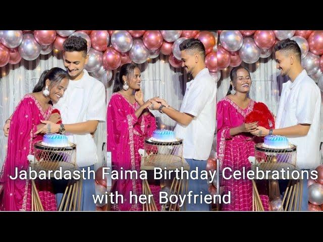 Jabardasth Faima Birthday Celebrations with her Boyfriend / Patas Faima with her Lover