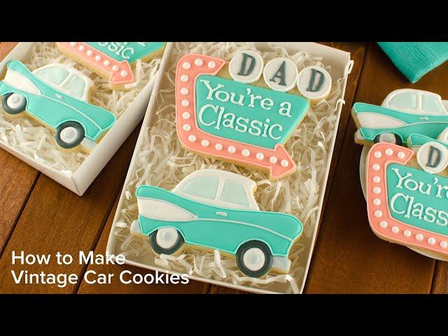 How to Make Vintage Car Cookies