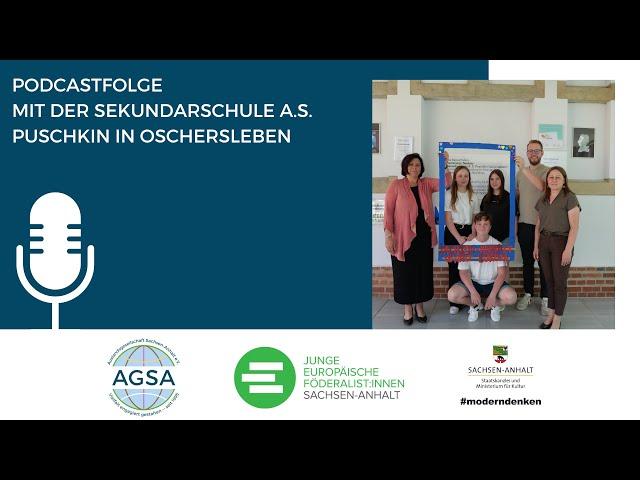Podcastfolge mit der Sekundarschule A.S. Puschkin in Oschersleben