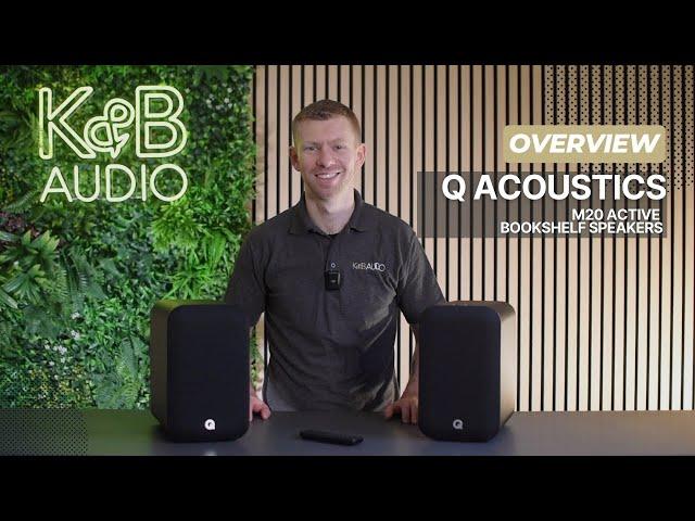 Q Acoustics M20 Active Bookshelf Speakers   Product Overview