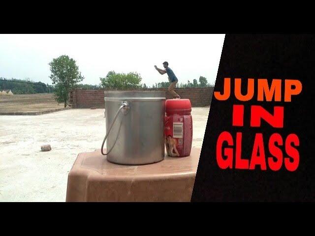 ''MAGIC'' JUMP IN GLASS BOTTEL VFX BY ||Back2fun||