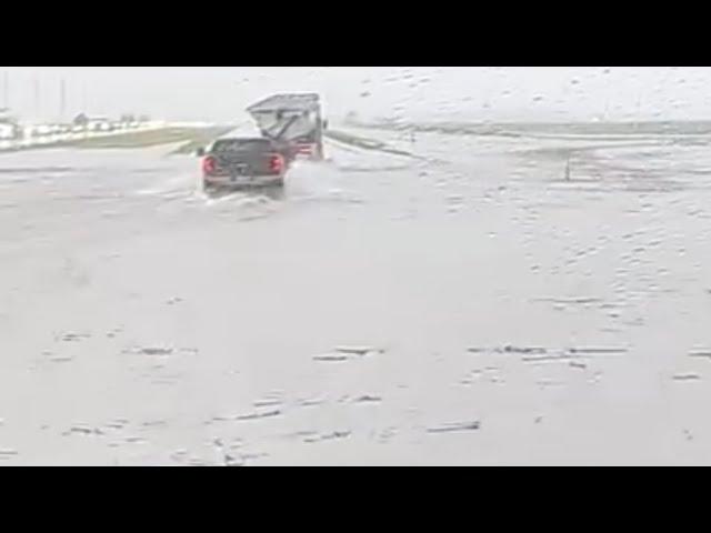 interstate i-29 Sioux Falls, South Dakota Closed due to flooding