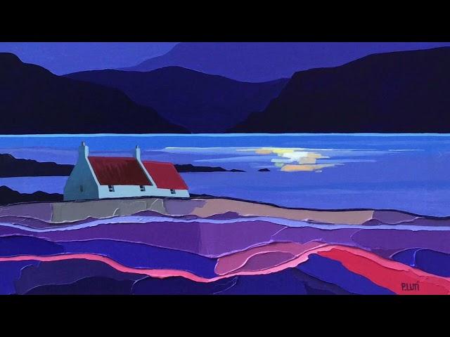 Art Streaming; Painting by Peter Luti