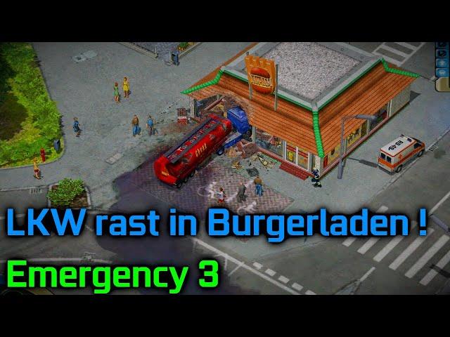 Tanklastzug rast in Bistro ! | Emergency 3 #retroprojekt