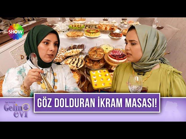 "İkram çeşidi o kadar çok ki bir yerden sonra saymayı bıraktık!" | Gelin Evi 1345. Bölüm