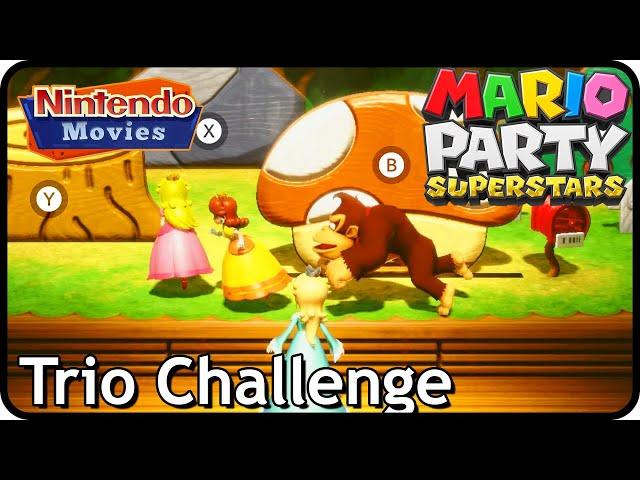 Mario Party Superstars - Trio Challenge (3 Players, Peach, Daisy and Donkey Kong)