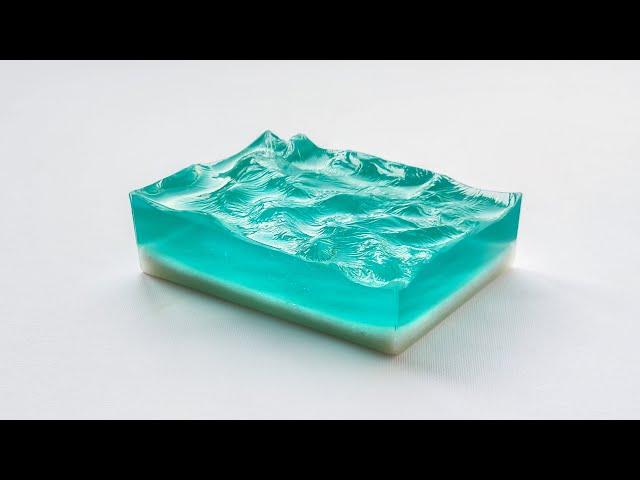 DIY Resin Water Wave effect | How to make Resin wave