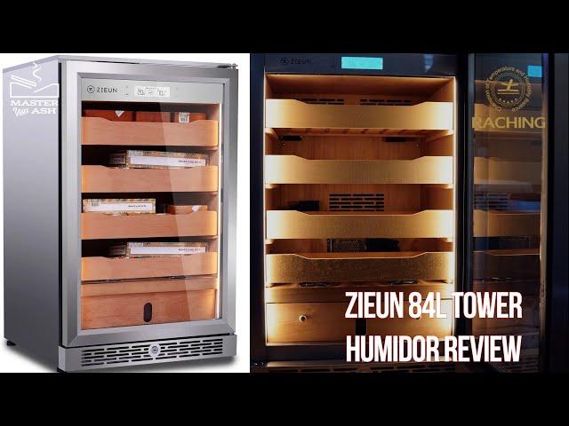 Zieun 84L Tower Humidor Review