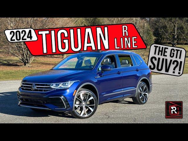 The 2024 Volkswagen Tiguan SEL R-Line Is A Tastefully Styled GTI Inspired SUV