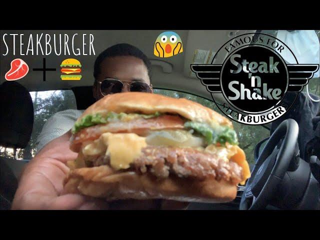 Steak 'n Shake® ORIGINAL DOUBLE ’N CHEESE STEAKBURGER™ Review!