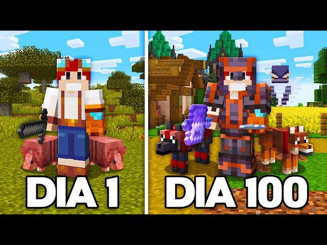 100 DIAS NO MINECRAFT 1.21 - O FILME