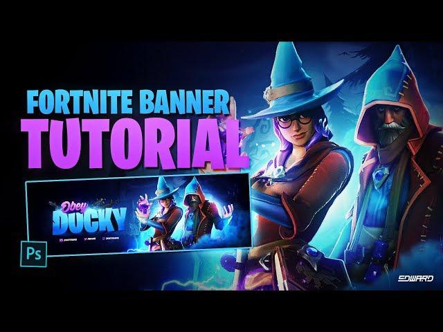 Fortnite Banner Tutorial - Photoshop/Cinema4D