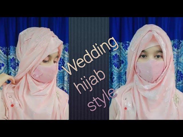 Wedding hijab tutorial || Farzana Bithee 