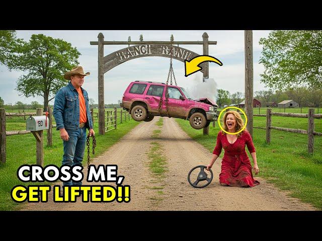 HOA President LOSES IT After She Drove Over My Crops — So I Hung Her SUV from the Ranch Gate