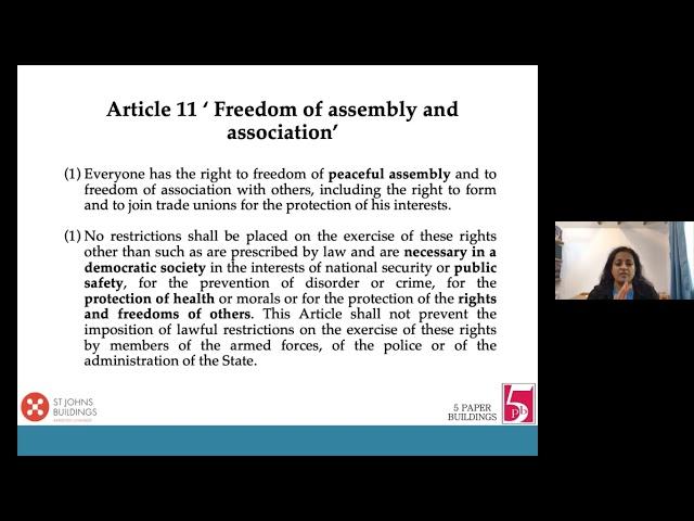 COVID 19 and the Right to Protest - Aparna Rao and Rebecca Penfold