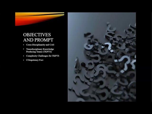 Complexity Skills Development for Transdisciplinary Knowledge Producing Teams (TDKPTs)