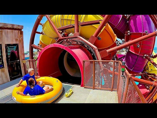 Rapid Refinery Ride - Middle East's First Rotating Slide - Meryal Waterpark