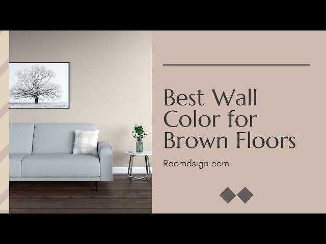 Wall Color Ideas for Living Room with Dark Brown Flooring