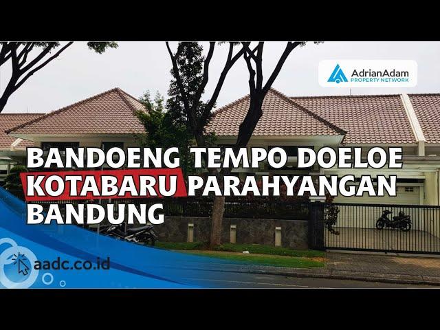 House tour | Bandoeng Tempo Doeloe | Adrian Adam Property Network