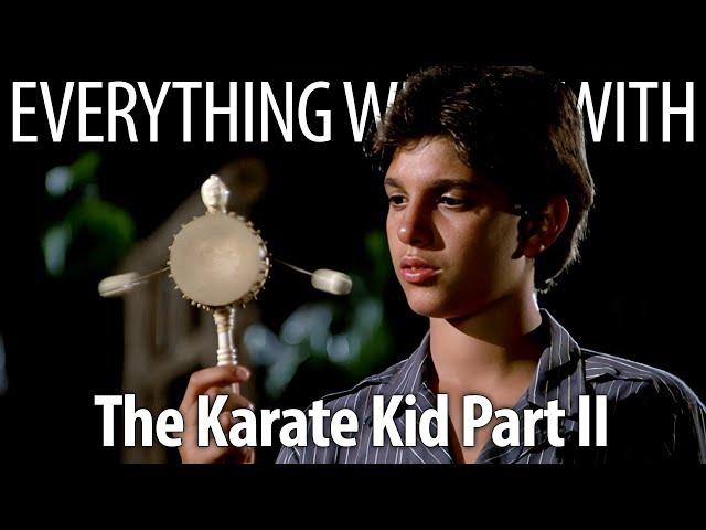 Everything Wrong With The Karate Kid Part II In 20 Minutes Or Less