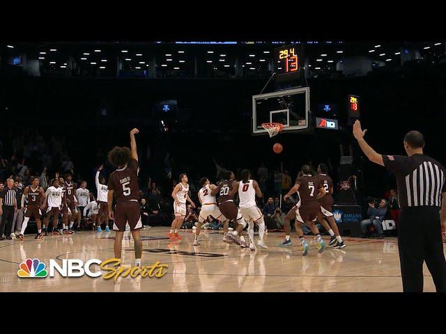 A10 Men’s Tournament Highlights: St. Bonaventure vs. Loyola Chicago | 3/14/2024 | NBC Sports