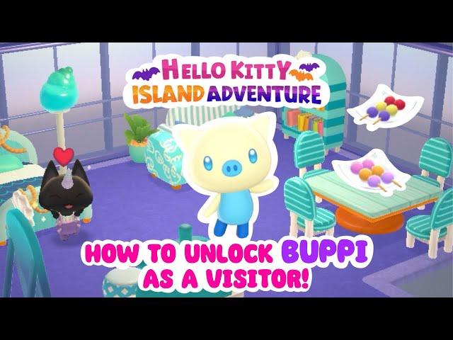 How to unlock Buppi as a visitor! ️ Hello Kitty Island Adventure 2.0 Update