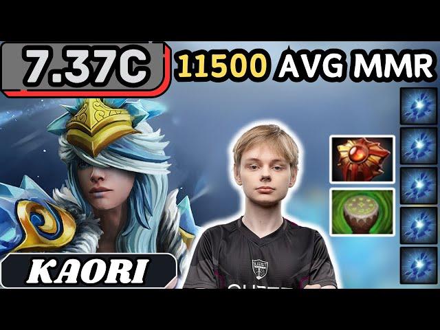 7.37c - Kaori CRYSTAL MAIDEN Hard Support Gameplay - Dota 2 Full Match Gameplay