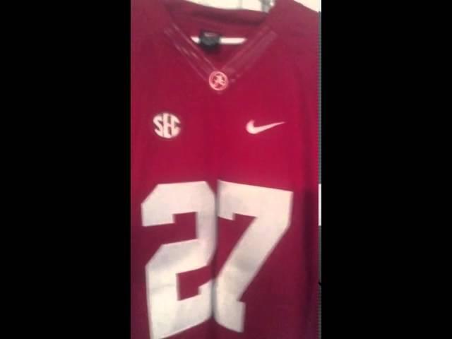 Mary Jersey #27 Derrick Henry Alabama Crimson Tide Review