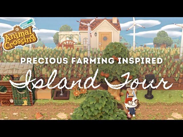 PRECIOUS FARMING INSPIRED ISLAND TOUR | Animal Crossing New Horizons