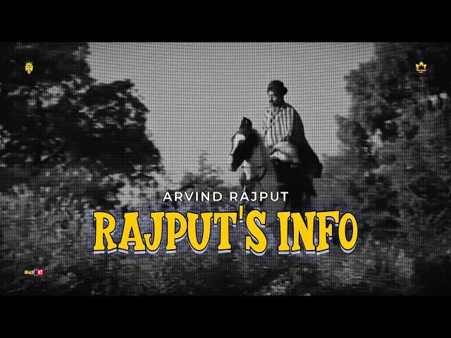 Rajput's Info (Official Video) | Arvind Rajput | Thakurwaad - EP | New Punjabi Rajputi Song 2025