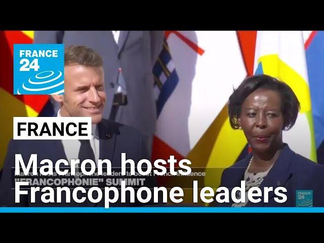 Macron hosts Francophone leaders in bid to boost French clout • FRANCE 24 English