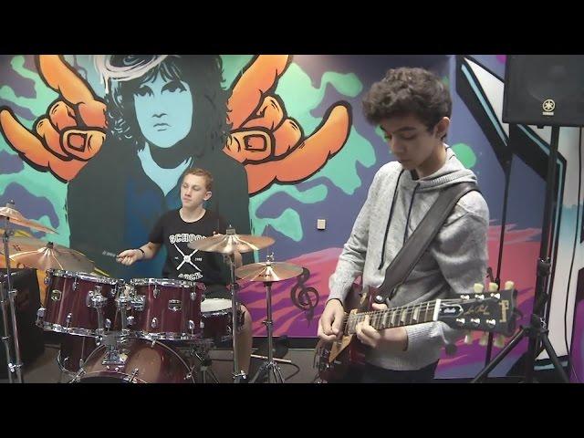 School of Rock offers music lessons to local students