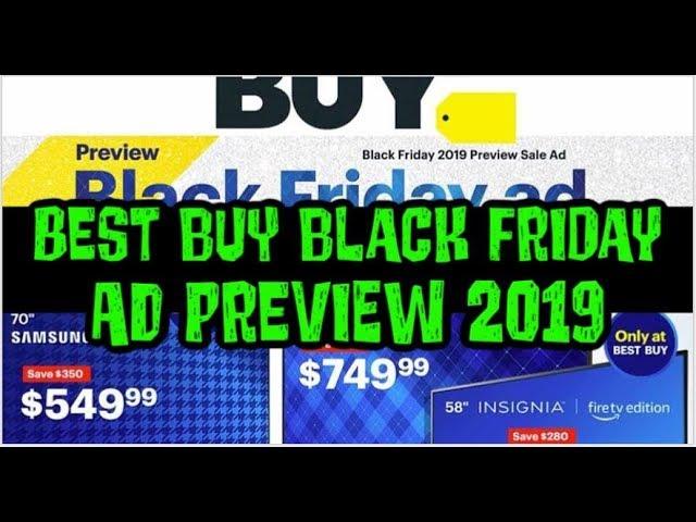 Best Buy Black Friday Ad Preview 2019