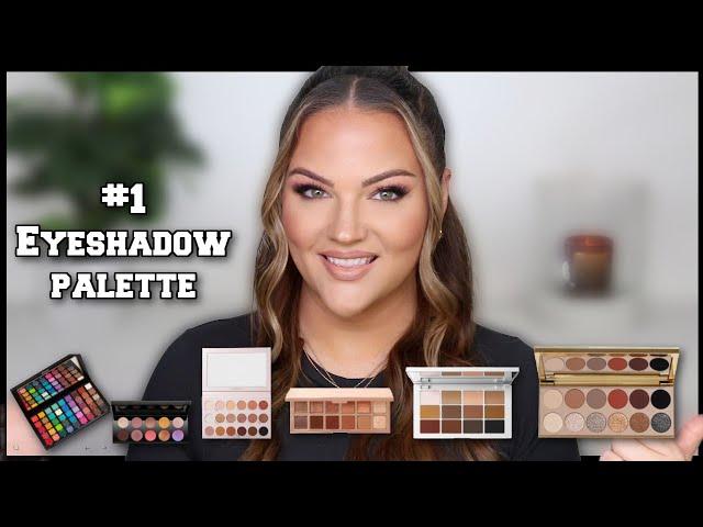 RANKING POPULAR EYESHADOW PALETTES | TOP 10 EYESHADOW PALETTES!