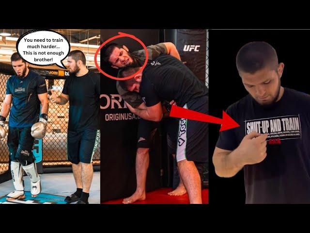 Khabib DESTROYS Islam Makhachev & UFC Stars in Brutal Training Session | Crazy Coaching!